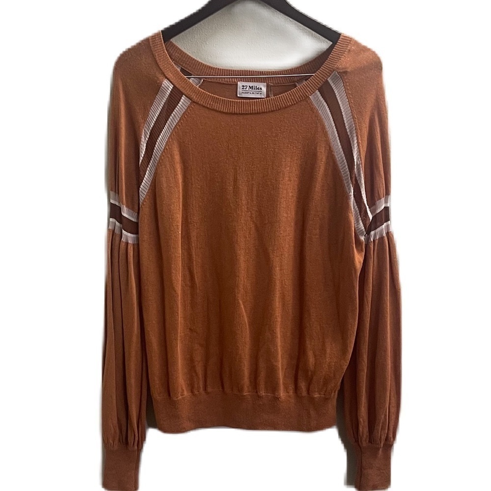 27 Miles- Long Sleeve blouse XS